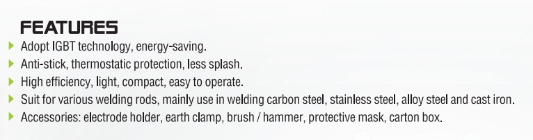 СЕРИЯ MIG DCINVERTERMIG/MMAWELDINGMACHINE