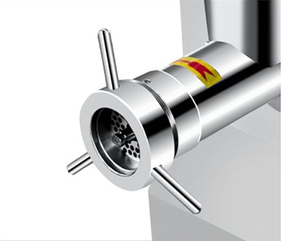 МЯСОРУШКА С ТРИ СЕТКАМИ И ДВУМЯ ЛЕЗВИЯМИ