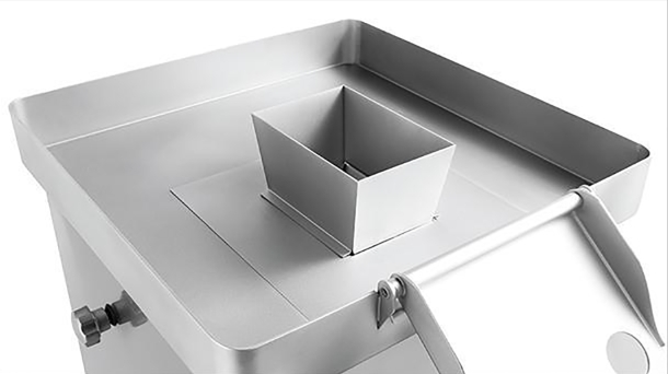 РЕЗКА ДЛЯ МЯСА ИЗ НЕРЖАВЕЮЩЕЙ СТАЛИ С ДВОЙНЫМИ ЛЕЗВИЯМИ